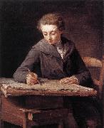 LePICIeR, Nicolas-Bernard The Young Draughtsman dg France oil painting reproduction